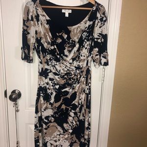 Floral print dress